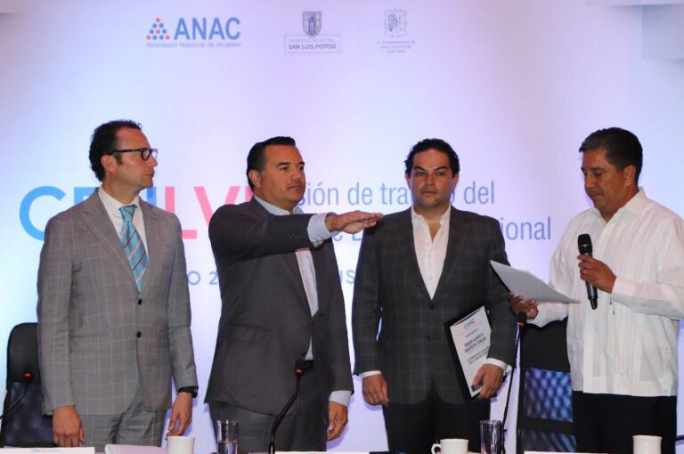 Nuevo cargo del alcalde Renán Barrera al interior de la ANAC: vicepresidente de Enlace con el Gobierno Federal