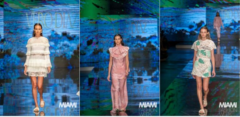 Vero Díaz triunfó en el Miami Fashion Week