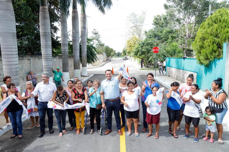 El alcalde Renán Barrera avanza en su compromiso de combatir el rezago en obras y servicios