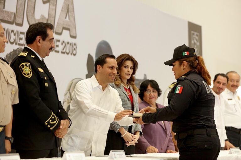 Yucatán, con el mayor porcentaje de policías capacitados en el país