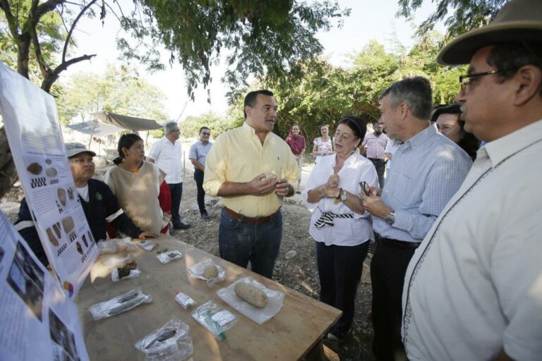 Ayuntamiento e INAH trabajan en conjunto en la parte sur del parque Arqueo-ecológico