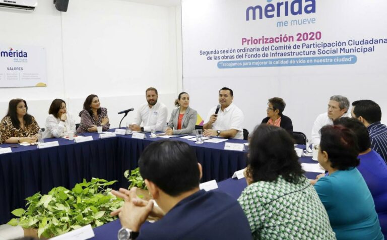 MÉRIDA: Inversión histórica en una priorización del Ramo 33: 100 millones de pesos para vialidades, acciones de vivienda y un Centro de Atención Integral para Adultos Mayores en Mérida