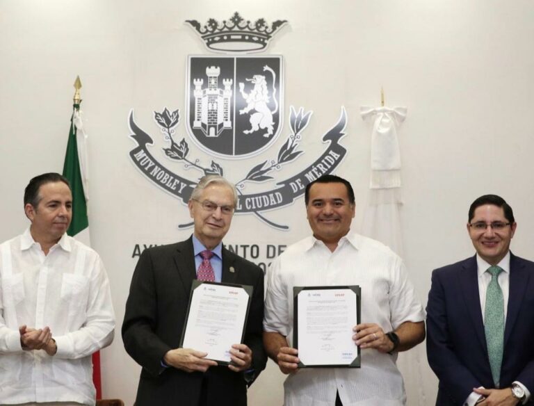 El Ayuntamiento de Mérida firma convenio con la Universidad de las Américas Puebla, (UDLAP)