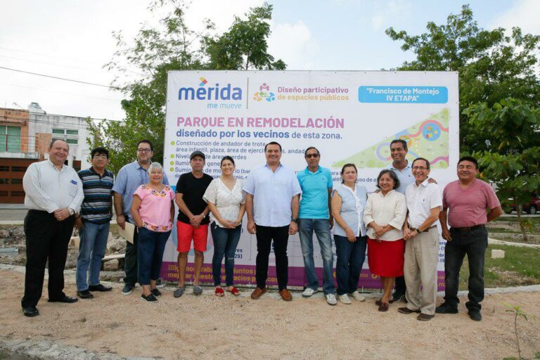 MÉRIDA: El alcalde Renán Barrera dirige esfuerzos a la creación de sociedad cada vez más unida y participativa
