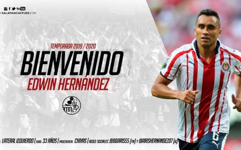 Edwin Hernández firma con el Salamanca de España