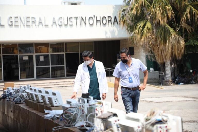 Gobierno del Estado distribuye ventiladores de asistencia respiratoria a hospitales públicos de Yucatán