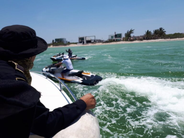 GOBIERNO YUCATÁN: No es momento de pasear en la playa y en el mar, SSP hace un llamado a la responsabilidad ciudadana