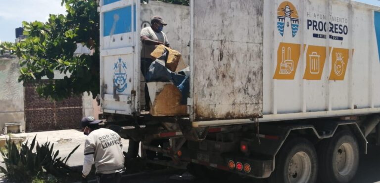 PROGRESO: PROLIMPIA continua redoblando esfuerzos para mantener limpio el municipio