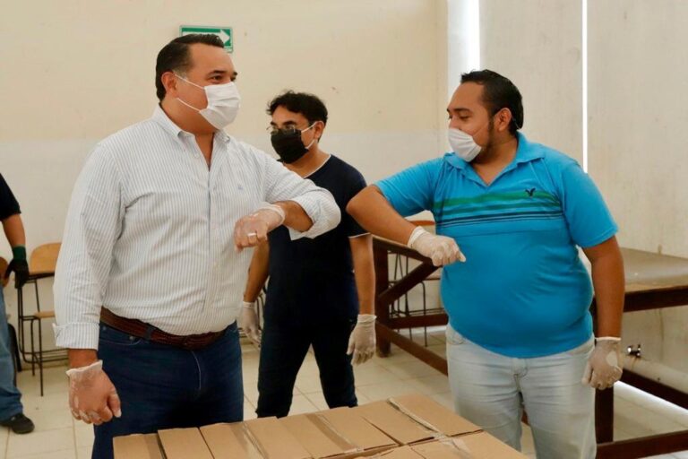 MÉRIDA:Buena respuesta de la comunidad escolar al programa “Refuerza” que impulsa el alcalde Renán Barrera