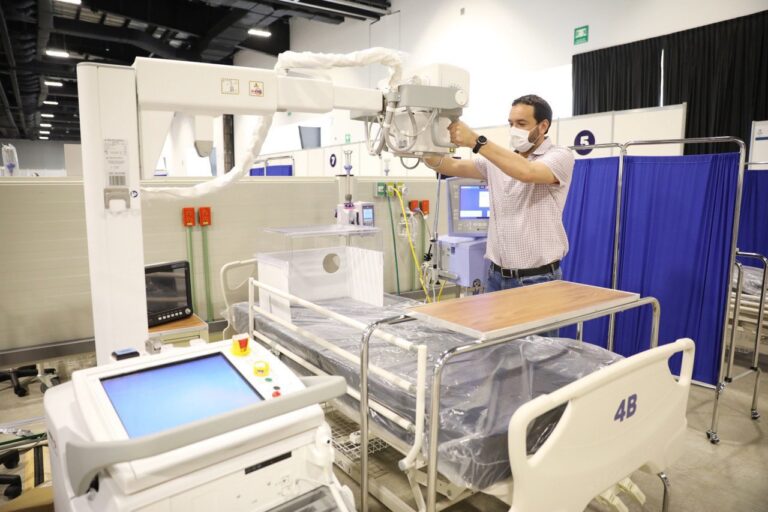 GOBIERNO: Próximo lunes entrará en funcionamiento el hospital temporal del Centro de Convenciones y Exposiciones Yucatán Siglo XXI en apoyo de hospitales federales y estatales