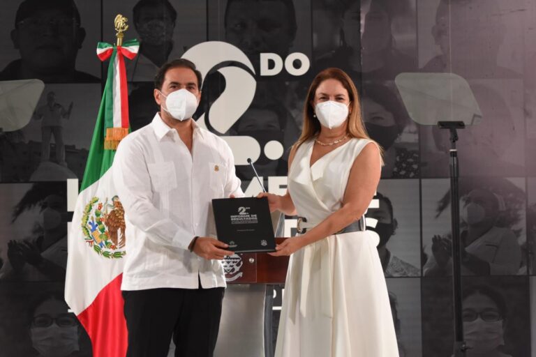 PROGRESO: El alcalde Julián Zacarías Curi rinde su segundo informe de gobierno y hace un llamado a la ciudadanía a trabajar juntos