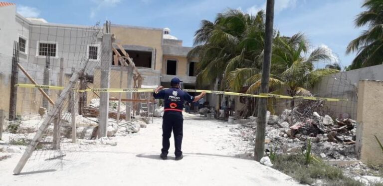 GOBIERNO: Clausura Gobierno del Estado 3 obras en construcción por incumplir con los protocolos sanitarios