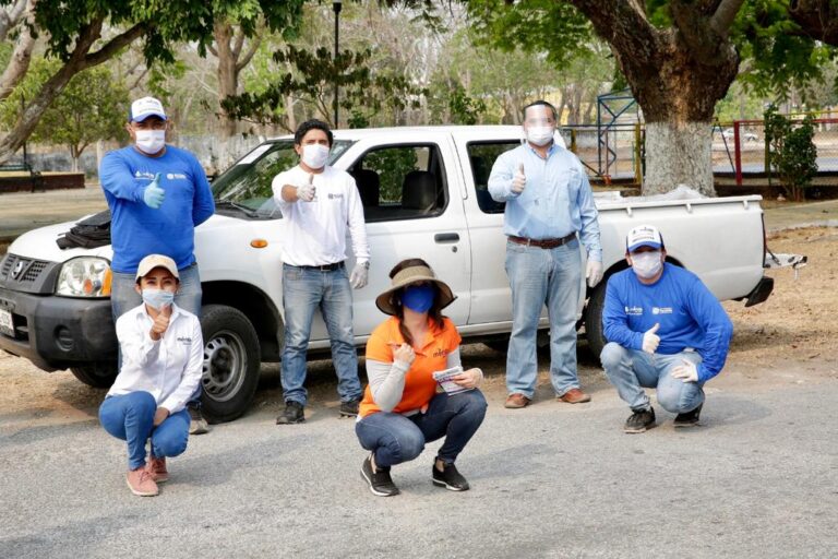 MÉRIDA: El alcalde Renán Barrera reconoce el trabajo y compromiso de los brigadistas municipales en el apoyo a las familias más necesitadas del municipio
