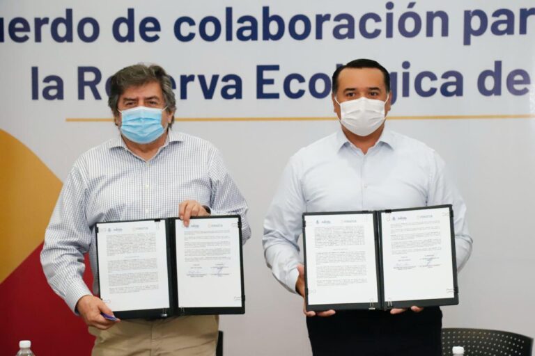 MÉRIDA:  Firman un convenio de colaboración con Fonatur Tren Maya y el Organismo Público Municipal “Cuxtal”