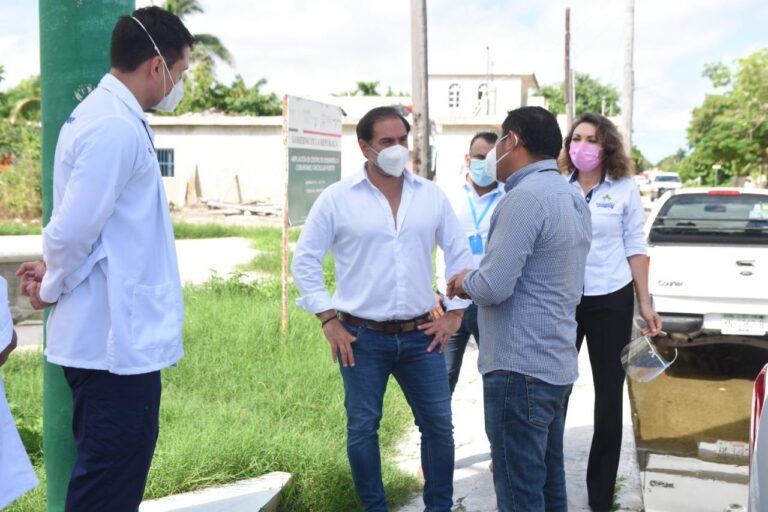 PROGRESO: “Médico a Domicilio” llega a Chicxulub Puerto y el alcalde Julián Zacarías Curi invita a los habitantes a conocer dicho programa estatal