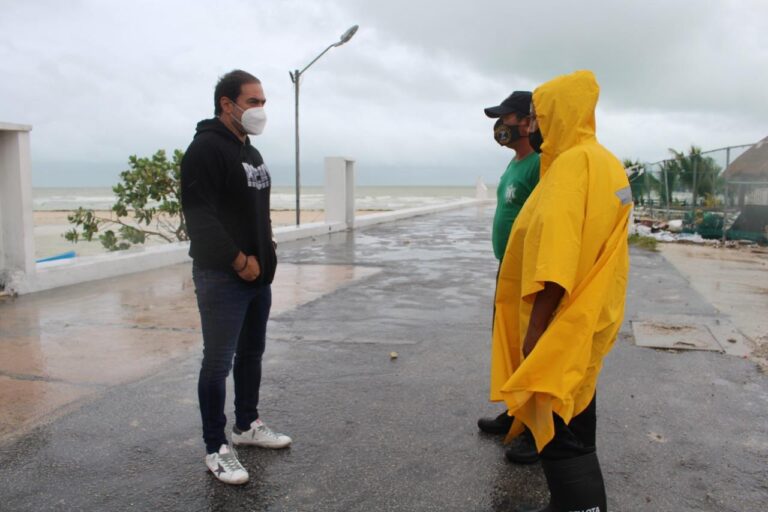 PROGRESO: El alcalde Julián Zacarías Curi exhorta a la población a tomar precauciones ante el paso de la tormenta tropical «Gamma»
