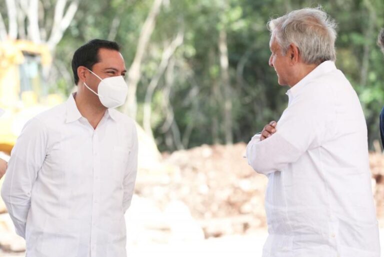 GOBIERNO: El presidente Andrés Manuel López Obrador y el Gobernador Mauricio Vila Dosal refrendan compromiso de seguir trabajando de manera coordinada por el bien de Yucatán