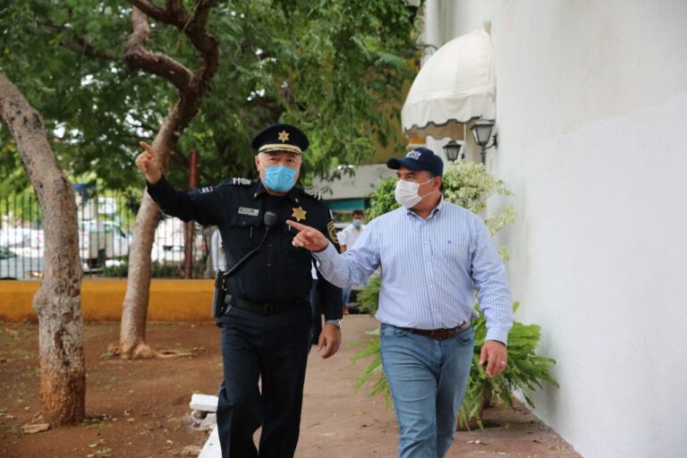 MÉRIDA: Con los recursos a su alcance, el Ayuntamiento redobla esfuerzos para mantener a Mérida como referente en seguridad, afirma el alcalde Renán Barrera