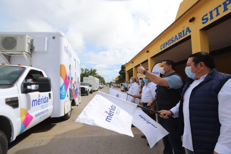 MÉRIDA: El alcalde Renán Barrera inaugura la Caravana de la Salud, para llevar servicios a la población más vulnerable