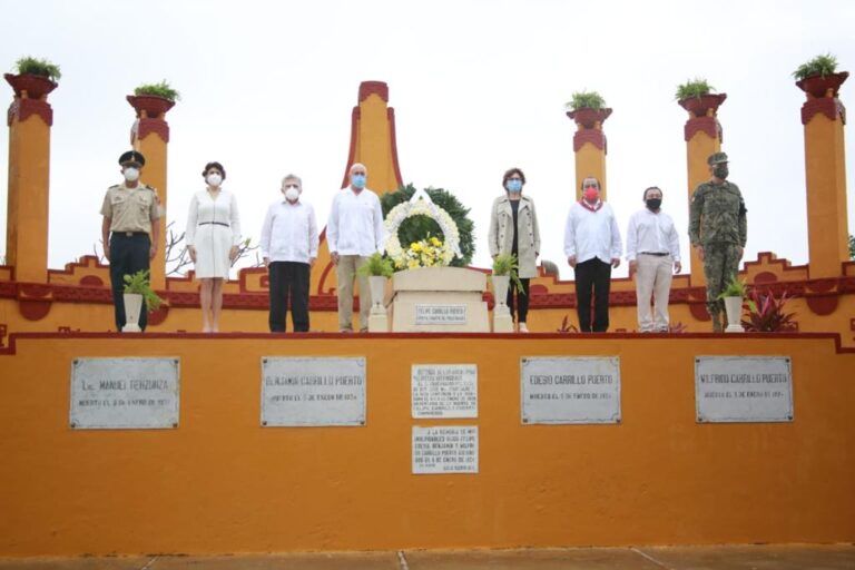 GOBIERNO: Yucatán conmemora el 97 aniversario luctuoso de Felipe Carrillo Puerto