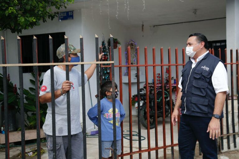 MÉRIDA: El alcalde Renán Barrera Concha destaca la importancia de estas acciones para mantener el bienestar de las familias