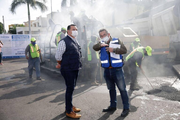 MÉRIDA: Supervisan labores enfocadas a la movilidad urbana sostenible