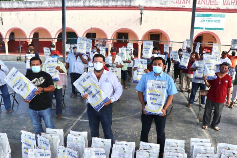 GOBIERNO: Inicia entrega de 2,400 paquetes de semillas de frijol a pequeños productores del estado