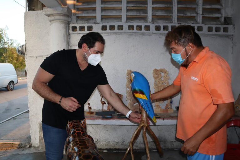 PROGRESO: El alcalde Julián Zacarías Curi da seguimiento a reportes y solicitudes de los vecinos de la colonia Benito Juárez