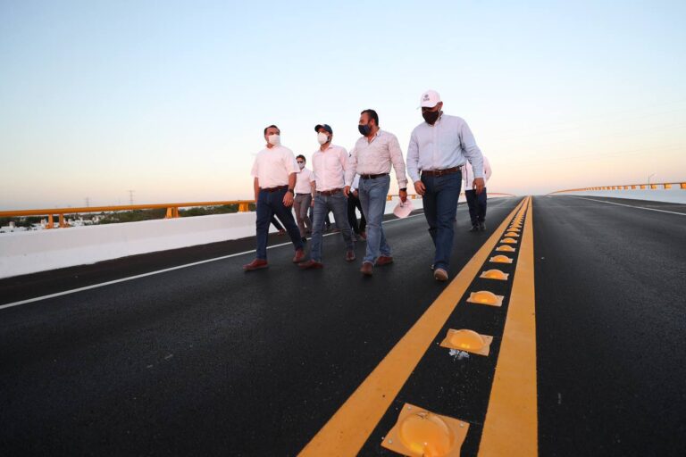 GOBIERNO: Nueva infraestructura vial para una movilidad más ágil y segura en el poniente de Mérida