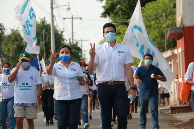 PROGRESO- CON MÁS EMPLEOS EN YUCATÁN, SALDREMOS ADELANTE: ERIK RIHANI