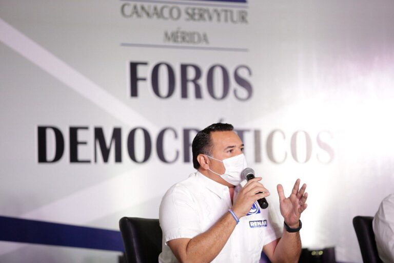 MÉRIDA: Con propuestas viables Mérida seguirá siendo la mejor Ciudad de México, Renán Barrera en CANACO
