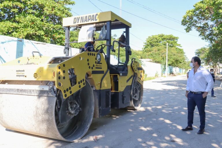 PROGRESO | CONTINÚAN LAS MEJORAS EN VIALIDADES DE PROGRESO