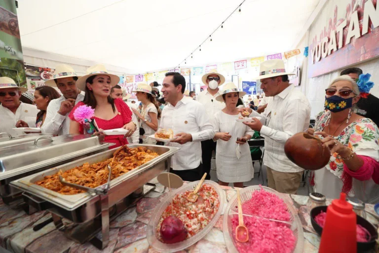 GOBIERNO | La cultura, los colores y sabores de Yucatán inundan cada rincón de la Feria Nacional de San Marcos