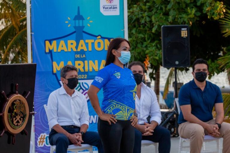 GOBIERNO | Presentan medalla y playera del Maratón de la Marina, para este 5 de junio