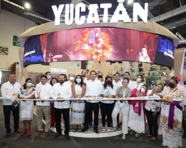 GOBIERNO | El Gobernador Mauricio Vila Dosal inaugura el Pabellón Yucatán en el Tianguis Turístico 2022 para promover los atractivos del estado, atraer más visitantes y generar nuevos empleos