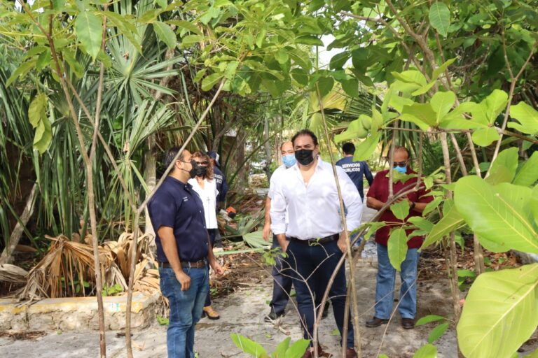 PROGRESO | REALIZAN TRABAJOS DE LIMPIEZA Y DESHIERBE EN EL PREESCOLAR “JUÁN CRISÓSTOMO CANO Y CANO”