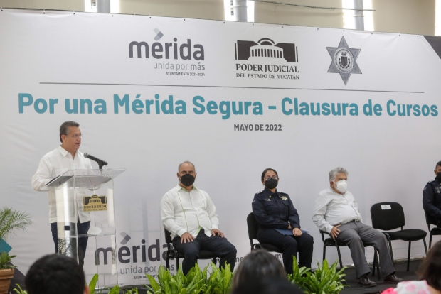 MÉRIDA |  El Ayuntamiento de Mérida fortalece e impulsa la profesionalización de la Policía Municipal