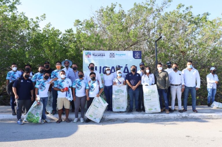 PROGRESO | EN EL MARCO DEL DÍA MUNDIAL DEL MEDIO AMBIENTE, MÁS DE UNA TONELADA DE BASURA FUE RECOLECTADA DURANTE LA JORNADA DE LIMPIEZA DE CARRETERAS PERTENECIENTE AL PROGRAMA ESTATAL: YUCATÁN, CERO RESIDUOS.