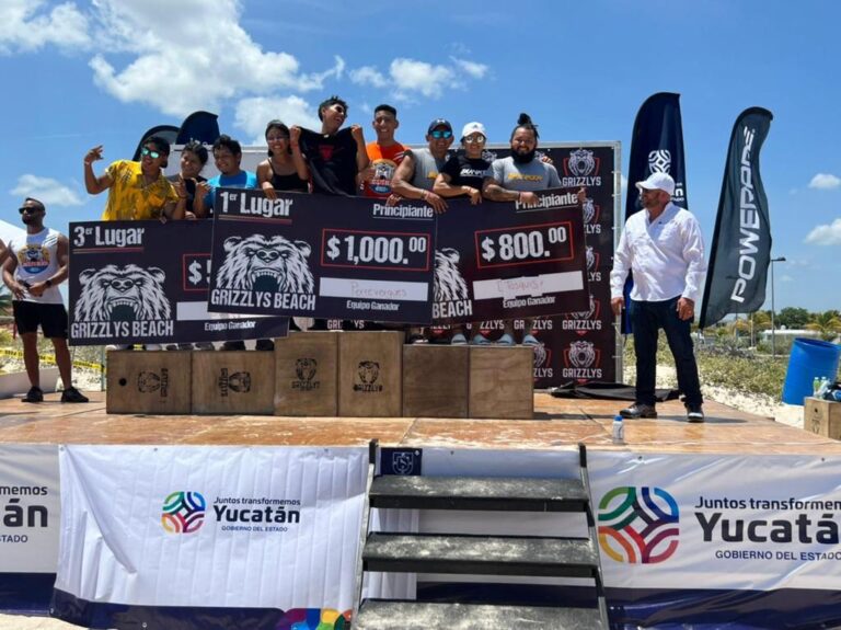 PROGRESO | CON GRAN ÉXITO SE LLEVÓ A CABO EL GRIZZLYS BEACH 2022, EL CUAL REUNIÓ A MÁS DE 200 ATLETAS DE CROSSFIT DEL SURESTE