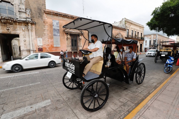 MÉRIDA | Las calesas eléctricas permitirán alternativas turísticas innovadoras y un mayor bienestar de la fauna en el Municipio