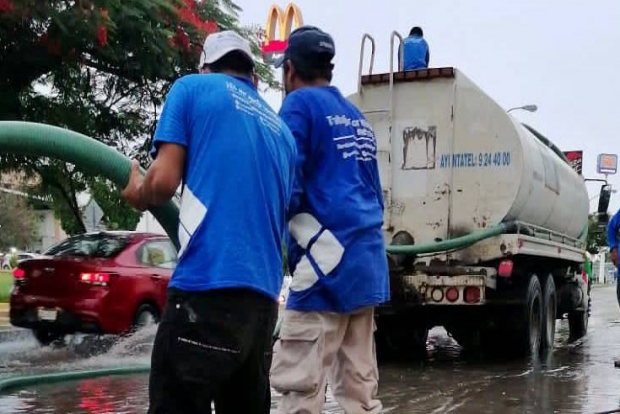 MÉRIDA | El Ayuntamiento de Mérida despliega un amplio operativo para atender los reportes ciudadanos por las lluvias