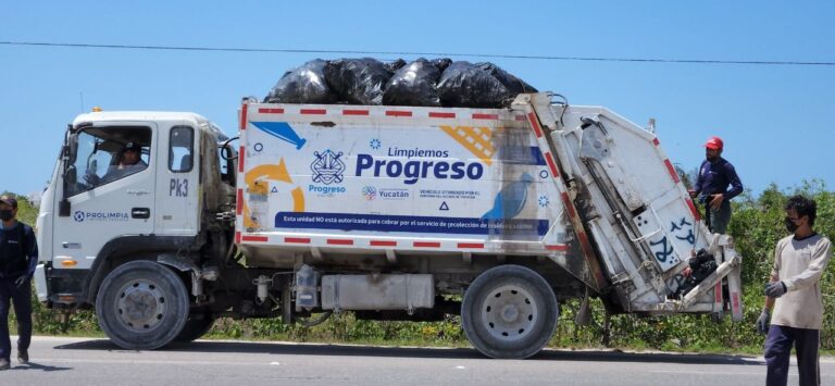 PROGRESO | MAS DE 450 TONELADAS DE BASURA FUERON RECOLECTADAS EN ESTE FIN DE SEMANA.