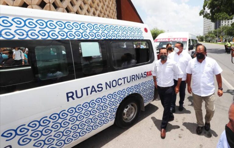 GOBIERNO | Anuncia el Gobernador Mauricio Vila Dosal las nuevas Rutas Nocturnas del sistema de transporte