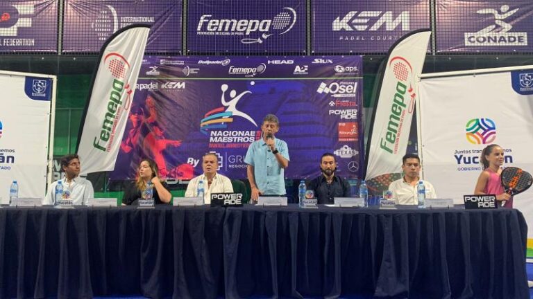 GOBIERNO | Comienza Torneo Nacional de Pádel