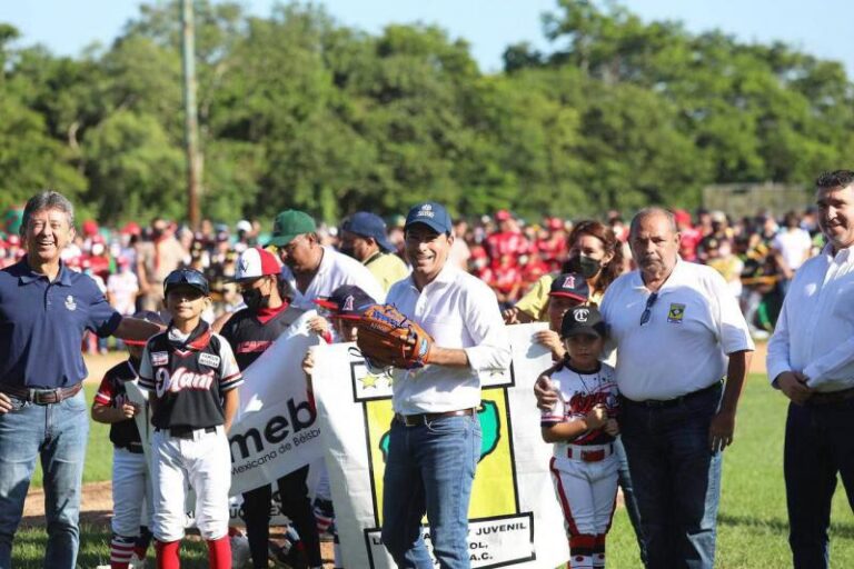 GOBIERNO | El Gobernador Mauricio Vila Dosal inaugura el campeonato 100 de la Liga Infantil y Juvenil de Béisbol Yucatán