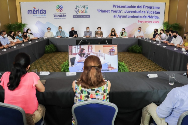 MÉRIDA | Gobierno del Estado presenta al Ayuntamiento de Mérida el Programa de Prevención de Adicciones Juventudes Yucatán para su implementación