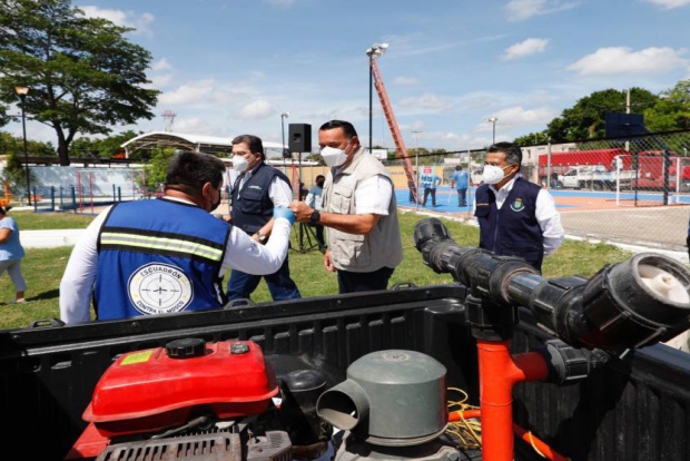 MÉRIDA | El Alcalde Renán Barrera refuerza las estrategias para evitar afectaciones por la temporada de lluvia