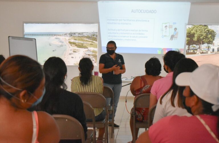 PROGRESO  | EL IMM Y EL CENTRO ESTATAL DE PREVENCIÓN AL DELITO, BRINDARON LA PLÁTICA «AUTOCUIDADO DE LA SALUD MENTAL