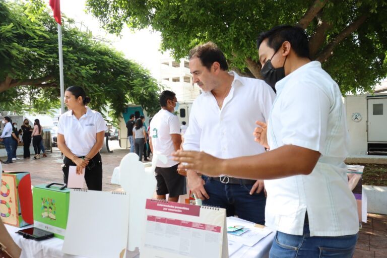 PROGRESO | CON GRAN PARTICIPACIÓN CIUDADANA, SE LLEVÓ A CABO LA FERIA DE LA SALUD EN PROGRESO.