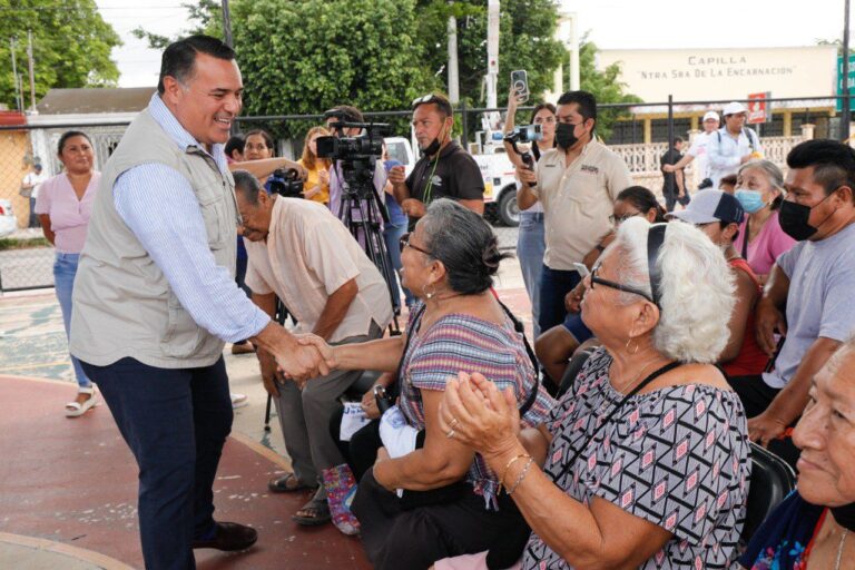 MÉRIDA | El Alcalde Renán Barrera invierte más recursos en el sur para el desarrollo equitativo del Municipio